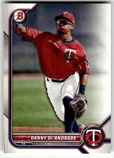 2022 Bowman Draft #BD-107 Danny De Andrade Minnesota Twins Baseball