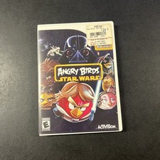 Angry Birds Star Wars (Nintendo Wii, 2013) Tested Works Mint Case And Game