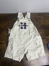 Tommy Hilfiger baby Short overalls 12 Months White Snap Buttons