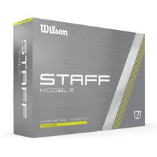 NEW Wilson Staff Model X 2024 Yellow Golf Balls - Choose Quantity