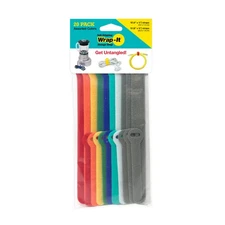 Wrap-It Storage 420-48MC Nylon Self-Gripping Cable Tie 4 & 8 in. (Pack of 6)