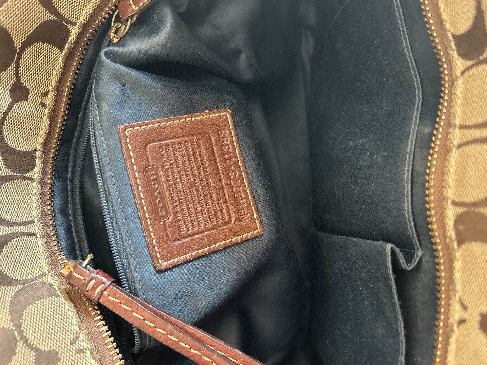 Coach Patchwork Tote Bag Brown Multicolor, Bag Ch… - image 4