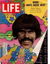 1969 Life - September 5 - Peter Max; Poster a...