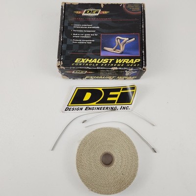 DEI 010101 Roll 1''x50' Header and Exhaust Wrap Heat Shield High Temp
