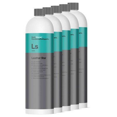 Leather Star Leder Tiefenpflege Pflege Lederreiniger LS Koch Chemie 5 X 1 Liter