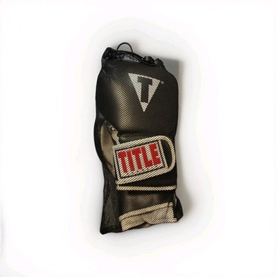 TITLE Boxing Classic Sparring Gloves Black White