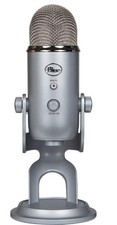 Yeti Professional USB Condenser Microphone, Multi-Pattern, Blue Silver SE