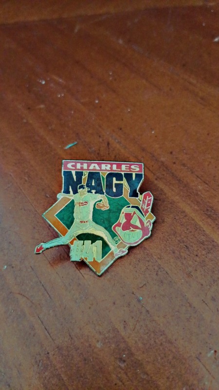 Charles Nagy #41 Cleveland Indians Pin