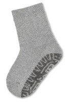 Stoppersocken Sterntaler Fli Fli Gr. 30 Unisex Anti-Rutsch Silber Melange Socken