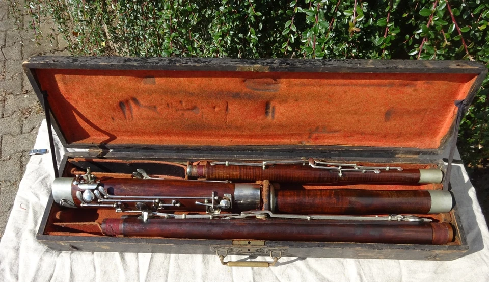 Fagot antiguo aprox. 134 cm - Imagen 2 de 4