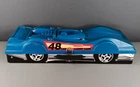 Vintage Matchbox Lesney England Blue Racing 48 Car Carrying Case 1980