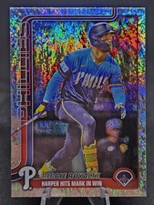 2025 Topps Update Bryce Harper Ribbie Royalty Holo Foil #US184 Phillies