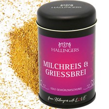 Gewürzmischung Geschenk zum Kochen "Milchreis & Griesbrei" Hallingers DE