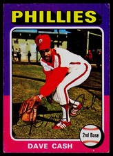 1975 Topps #22 Dave Cash - POOR