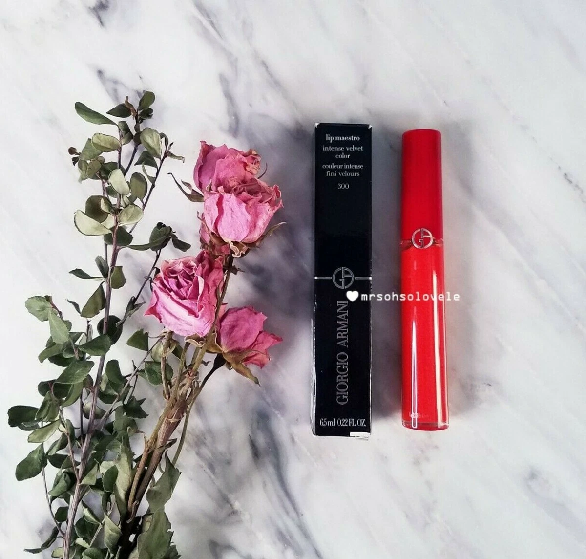Giorgio Armani lipstick maestro 300 NIB Gorgeous Spring Summer colors