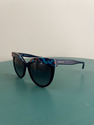 New Etro sunglasses blue multi Color org $529 made Italy no  display picture 3