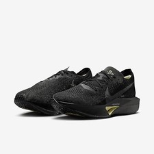 Nike ZoomX Vaporfly 3. Black Olive Aura Metallic Medium Ash. SIZE 12. HV6351-001