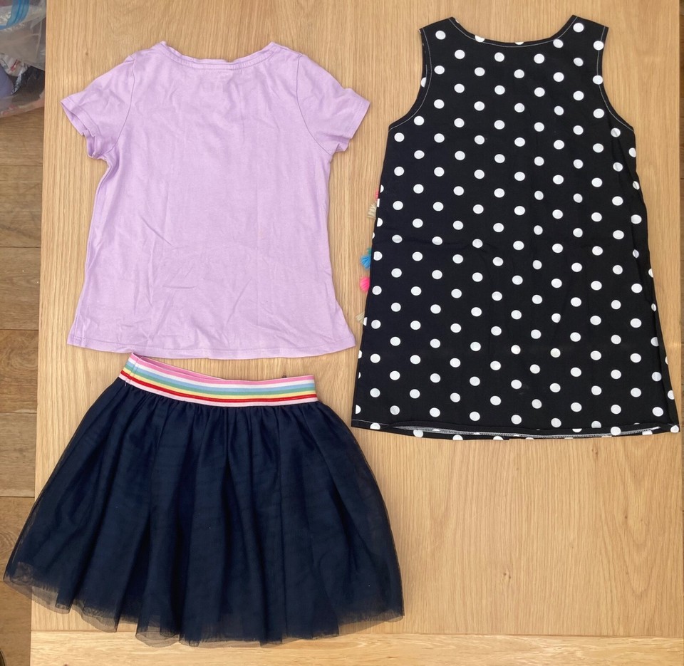 H&M and Unbranded Girls Spring/Summer Clothes Bundle (Unicorns), 46