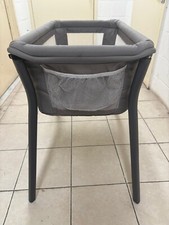 Chicco LullaGo Anywhere Portable Bassinet, Sandstone/Grey, great condition
