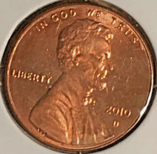 2010-D Lincoln Shield Cent — photo from another recent sale