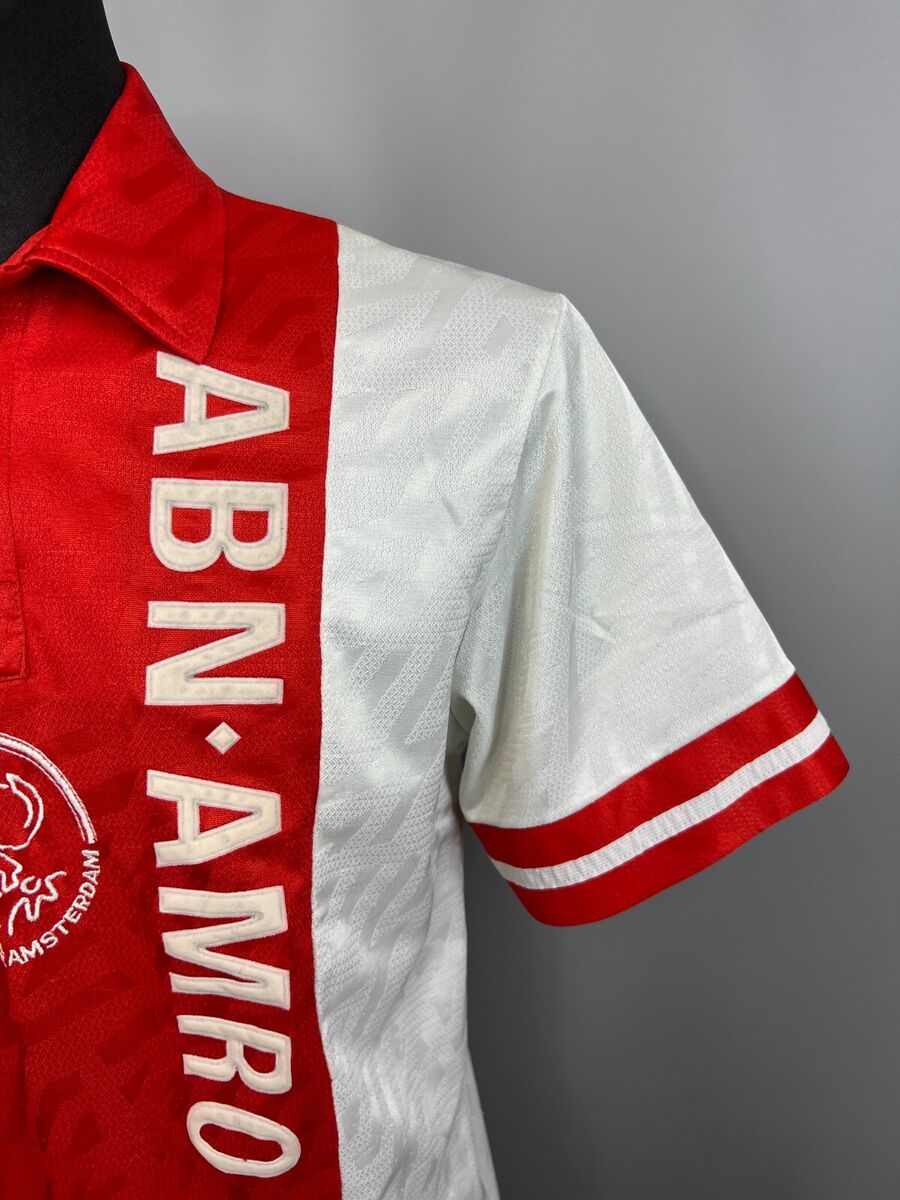 AJAX 1993 1994 HOME SHIRT FOOTBALL SOCCER JERSEY UMBRO MENS AJAX 1993 1994 HOME SHIRT FOOTBALL SOCCER JERSEY UMBRO MENS