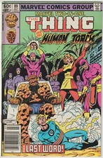Marvel Two In One #89 (Jul 1982, Marvel), VFN-NM (9.0), Thing & Human Torch star