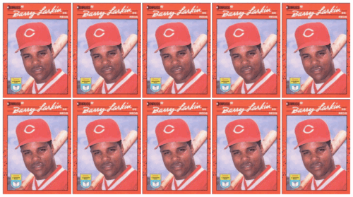 (10) 1990 Donruss Learning Series #51 Barry Larkin Baseball Card Lot Reds - Photo 1 sur 1