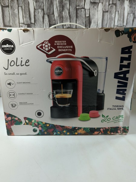 NEW & BOXED Lavazza A Modo Mio 18000402 Jolie Pod Coffee Machine - Black Photo Related