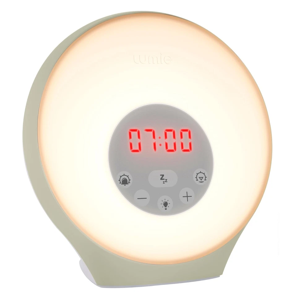 Lumie Sunrise Alarm - Sunrise Wake-up Alarm Sunset Sleep Feature - White - Image 2 of 3