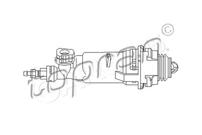 Clutch Slave Cylinder For PEUGEOT CITROEN FIAT LANCIA 406 Break 407 Sw ...