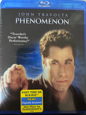 PHENOMENON (1996) - BLURAY BRAND NEW! John Travolta US All Region