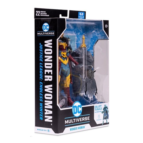 DC Multiverse 7" Figure - Endless Winter BAF (Frost King)- Wonder Woman - Picture 4 of 10