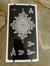 Henna Stencil S226