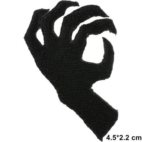 Iron on Ghost Scary Clothes Stickers Patches Appliques Badge Embroidery - Picture 6 of 23