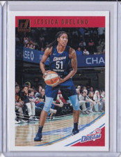 2019 PANINI DONRUSS WNBA #31 JESSICA BRELAND ATLANTA DREAM ID9