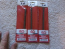 THREE !! Alfa Tools 5/16" x 6" HSS Aircraft Bits AE60617P Made In USA