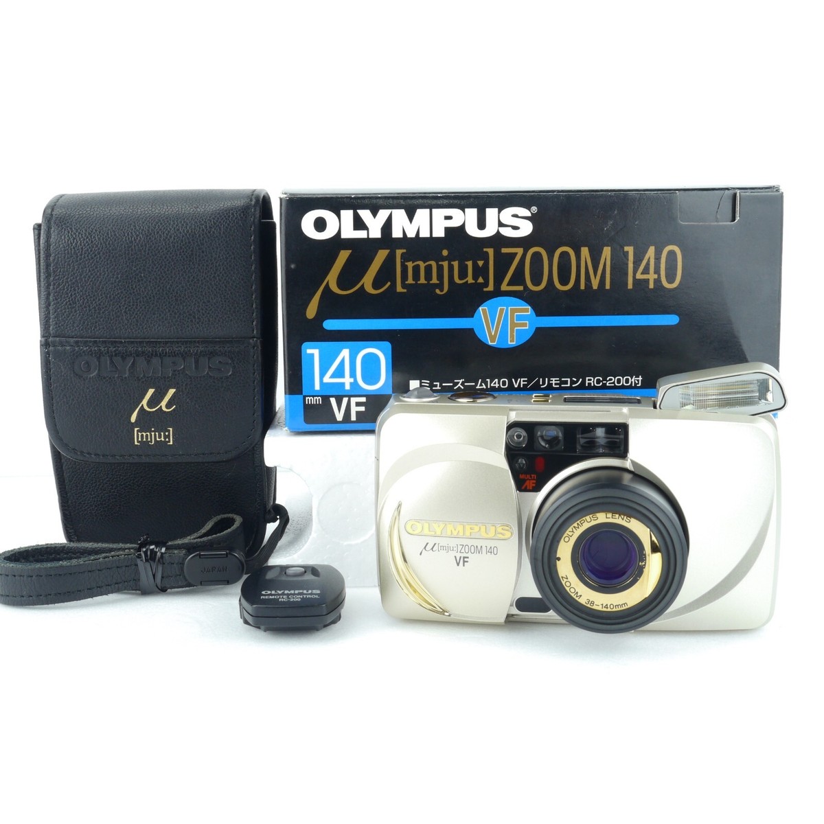 OLYMPUS μ[mju:]-ZOOM 140 VF Olympus µ mju Zoom 140 VF 35mm Point & Shoot Film Camera 38