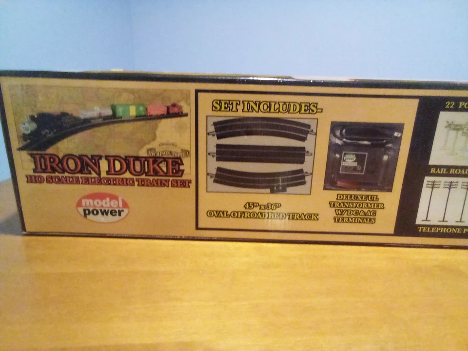 Model Power Iron Duke ho Scale Train Set #1035 - Image 4 of 4