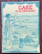 Reprint CASE MACHINERY JL Case Threshing Machine Co. Racine, WI Book Tractor