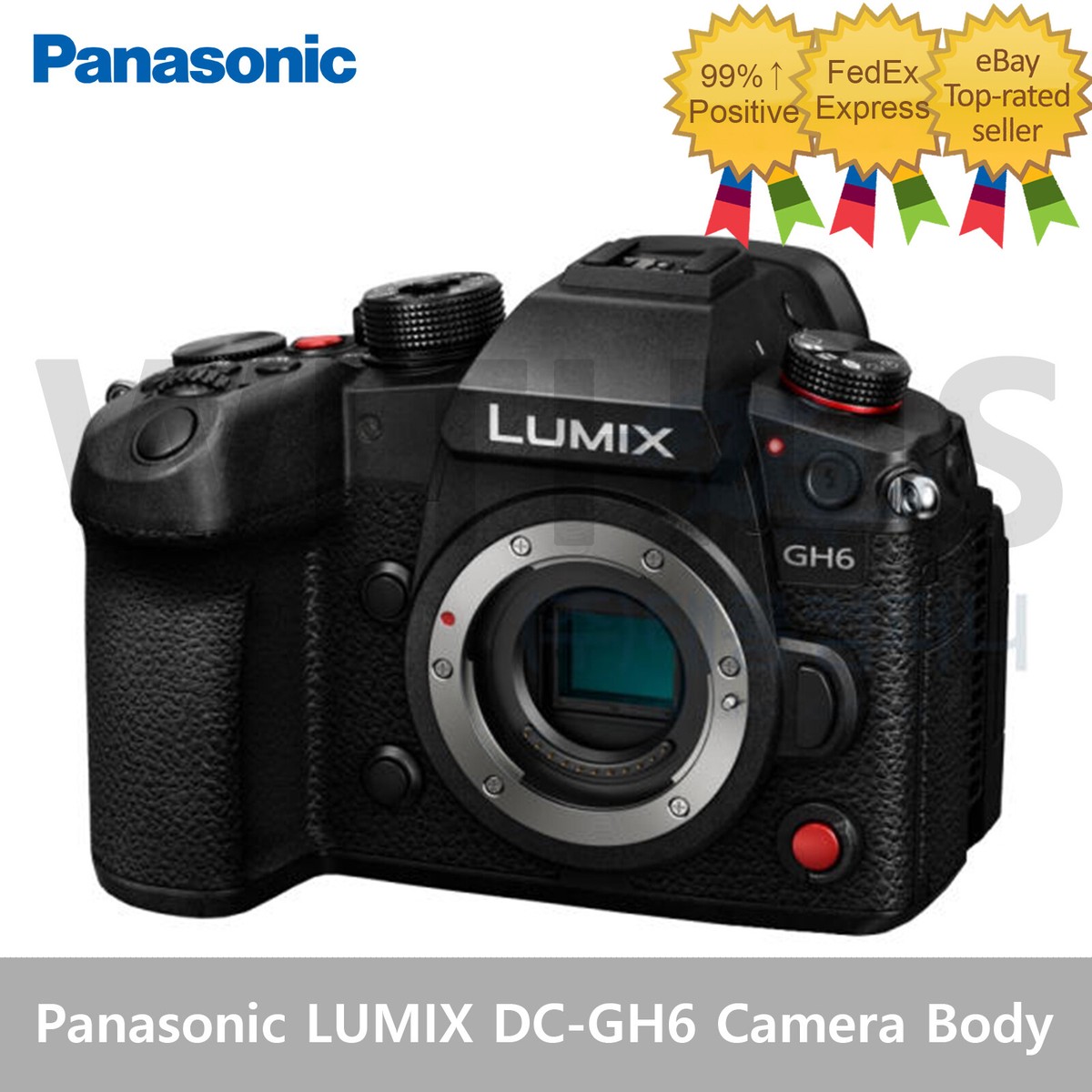 Panasonic LUMIX DC-GH6 Mirrorless Digital Camera - Body kit DC