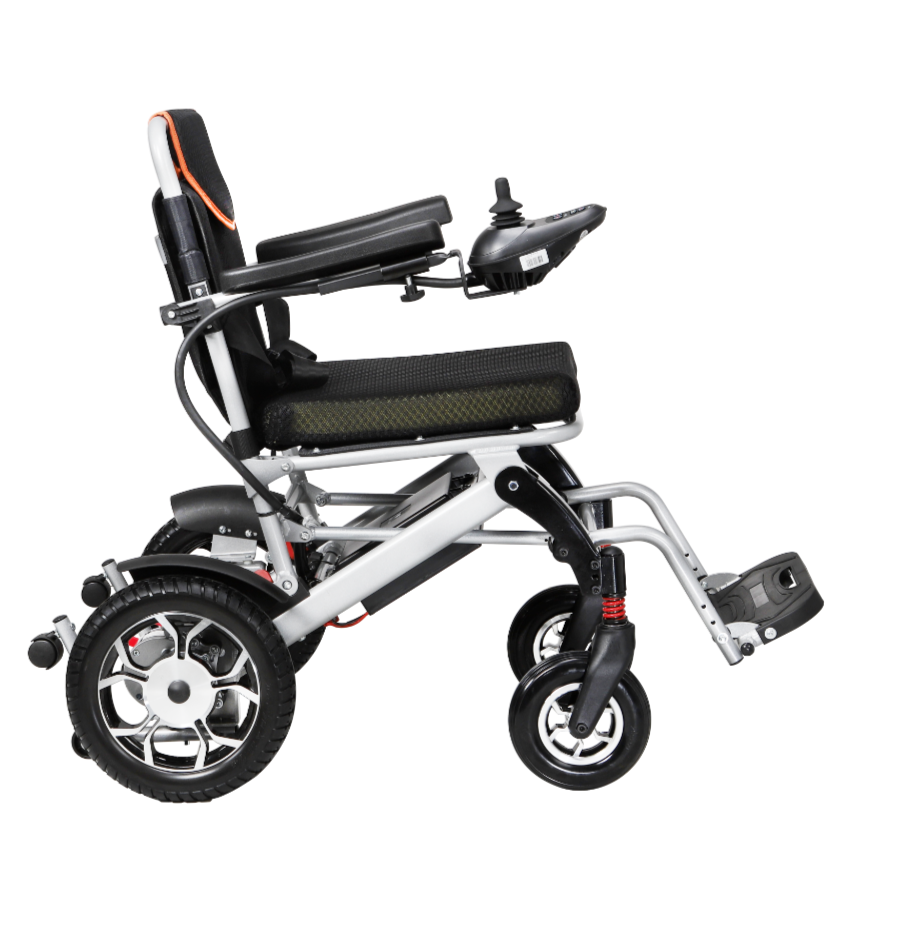 Angel Mobility Travel Electric Wheelchair Folding Portable Powerchair