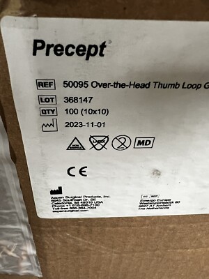 Precept 50095 Over the Head Thumb Loop Isolation Gown 1cs/100ct