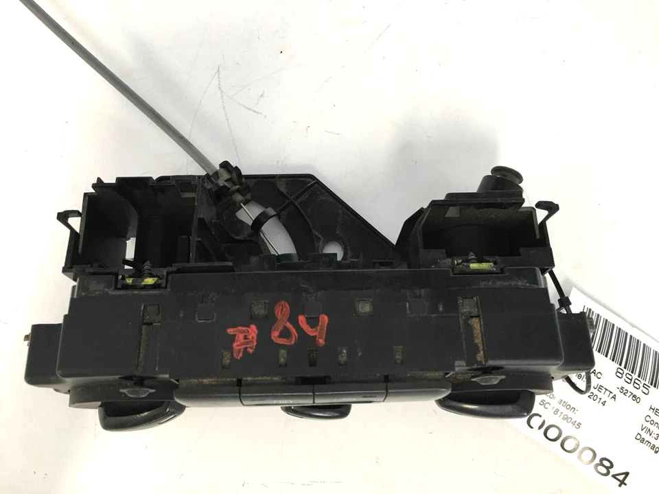 Control de calefacción de temperatura de aire acondicionado Volkswagen Jetta 2012-2014 5C1819045 OEM Foto 2 de 4