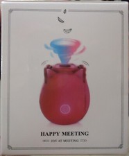 Happy Meeting Joy at Meeting Rose Shaped Mini Massager for Women New RED