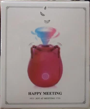 Happy Meeting Joy at Meeting Rose Shaped Mini Massager for Women New RED