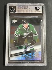 20-21 Upper Deck Series 1 Young Guns Clear Cut Ty Dellandrea BGS 8.5