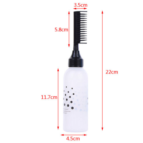 Plastics Hair Colouring Comb Hair Dyeing Bottles Squeeze Applicator Bottles-- CR - Picture 3 of 15