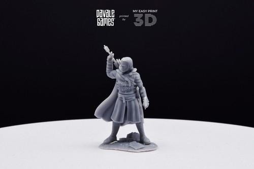 Damord, Captain of Rangers Grey Castle Davale Games 3D Printed With High Quality - Picture 9 of 13