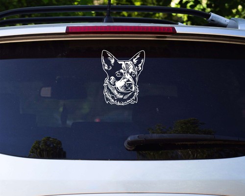 Aussie Cattle Dog Decal · Vinyl Art Sticker for Laptop, Car, Window · Cute Gift - Picture 8 of 37