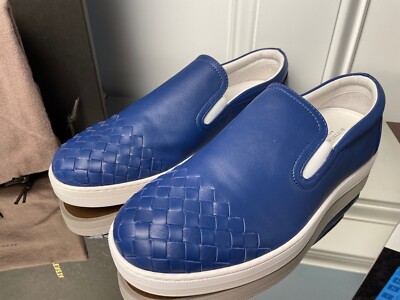 Bottega Veneta Intreccio スリッポン スライド BOTTEGA VENETA BLACK INTRECCIATO ELASTIC FABRIC STARFISH